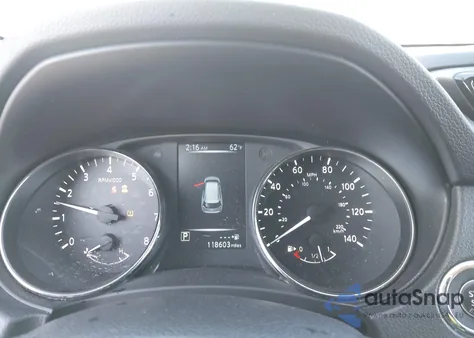 2017 Nissan Rogue Sv z USA, uszkodzony, nr VIN KNMAT2MV0HP532493